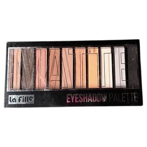 La Fille Eyeshadow Pallet Matte Earth Tones New Nudes Subtle Natural Artist MUA